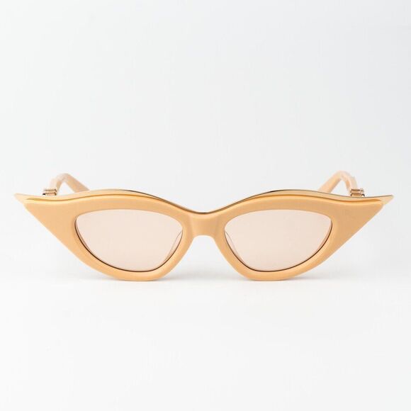 Valentino Women Sunglasses Beige Gold Nude Cat Eye V - GOLDCUT - II VLS-114C-49 main image 11